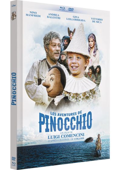Aventures de pinocchio (les) - dvd + brd